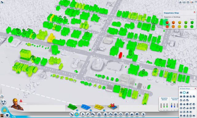 Strefa przemysłowa oferuje najwięcej miejsc pracy - warto o nią zadbać po to, aby simowie mieli z czego żyć - Proporcje | Strefy w SimCity - SimCity - poradnik do gry