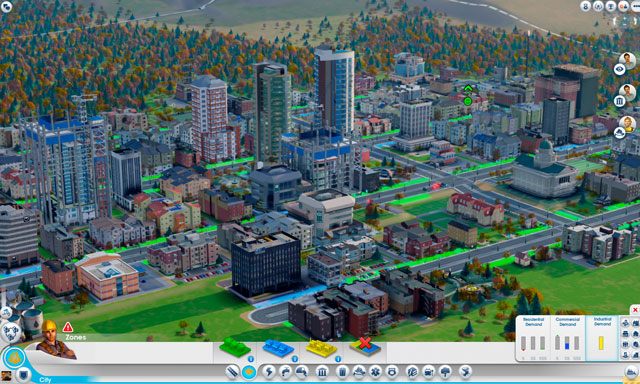Simowie wydają pieniądze w strefach komercyjnych - Proporcje | Strefy w SimCity - SimCity - poradnik do gry