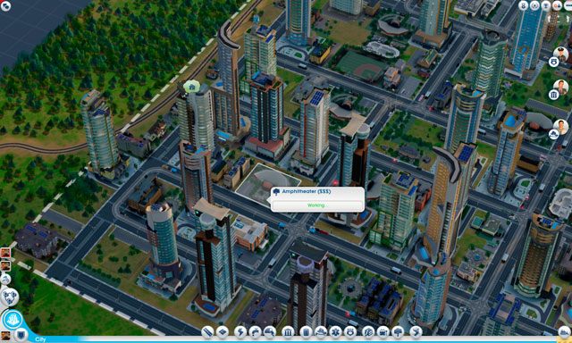 Jak już wspomniano, status majątkowy obywateli polepszamy poprzez budowę odpowiednich parków - jeśli będą bogatsze niż domy dookoła, skłoni to okolicznych mieszkańców do awansowania na wyższy poziom zamożności - Mieszkaniowa | Strefy w SimCity - SimCity - poradnik do gry