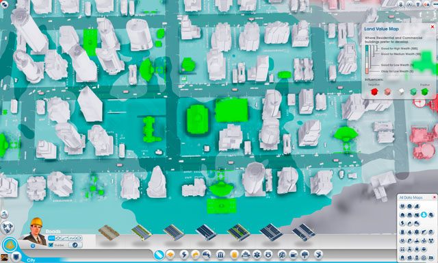 Budynki użyteczności publicznej zapewniają szczęście w skali całego miasta, ale często spotykają się z niezadowoleniem najbliższej okolicy - Zadowolenie w SimCity - SimCity - poradnik do gry