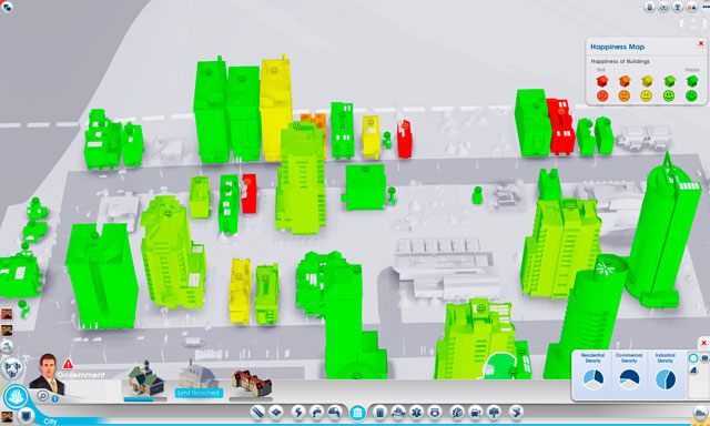 Potrzebujemy pieniędzy [We need money] - pojawia się, kiedy simowie ze stref mieszkaniowych nie mają dość gotówki aby zapłacić czynsz lub kupować w sklepach - Nietypowe powody niezadowolenia w SimCity | Zadowolenie - SimCity - poradnik do gry