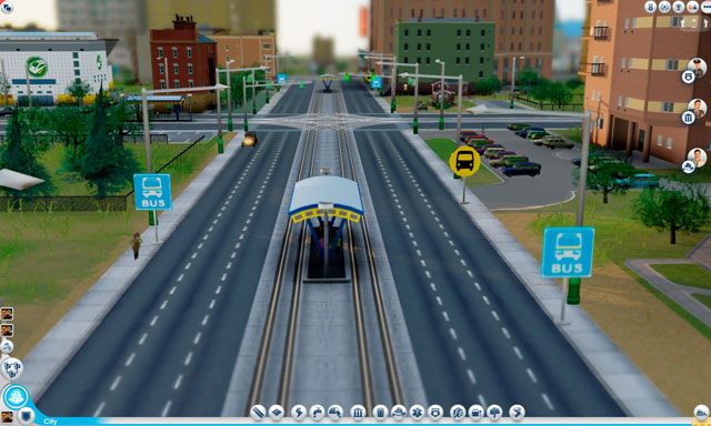 Jak już wspomniano, dworce kolejowe, terminale promów i miejskie porty lotnicze służą do komunikacji miasta z regionem i światem - Drogi i transport w SimCity - SimCity - poradnik do gry