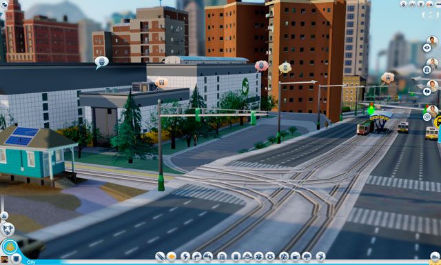 Tramwaje pozwalają na znaczne ograniczenie ruchu drogowego, ale niosą ze sobą niemałe koszta - prawdopodobnie dlatego uważane są za ekskluzywne i używane przez średniozamożnych i zamożnych obywateli - Budynki tramwajowe w SimCity | Drogi i transport - SimCity - poradnik do gry