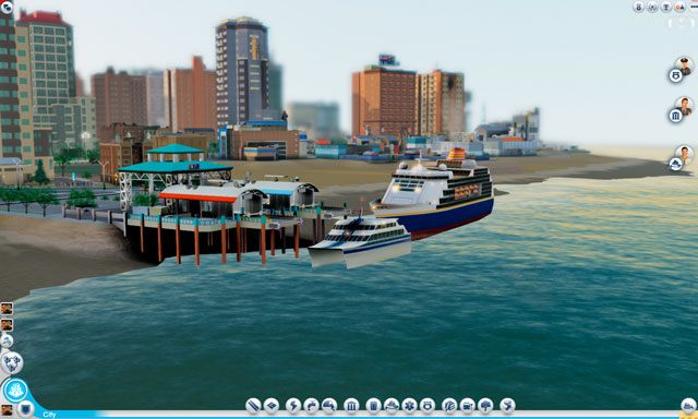 Uwaga - Budynki komunikacji wodnej w SimCity | Drogi i transport - SimCity - poradnik do gry