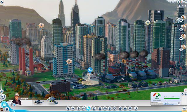 Problem z oczyszczalniami ścieków polega na tym, że mają one ograniczoną przepustowość - Ścieki w SimCity - SimCity - poradnik do gry