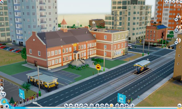 Szkoły podstawowe to pierwsze budynki edukacyjne, jakie należy wybudować w każdym mieście - Budynki | Edukacja w SimCity - SimCity - poradnik do gry
