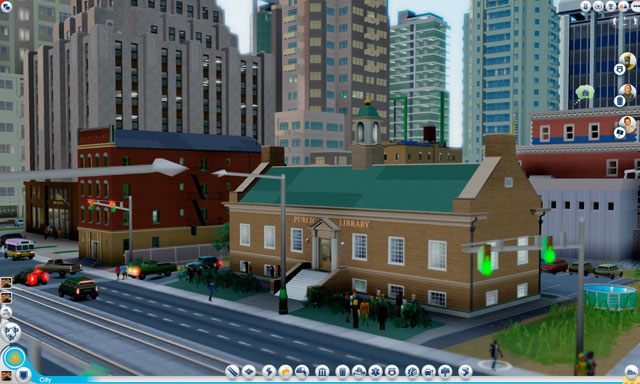 Biblioteka publiczna to dość ciekawy budynek - pozwala on okolicznym simom na edukowanie się we własnym zakresie - Budynki | Edukacja w SimCity - SimCity - poradnik do gry