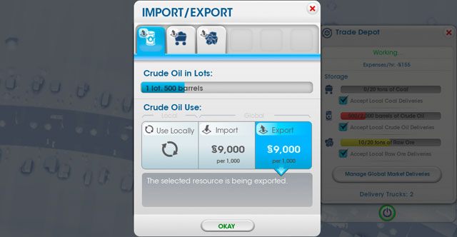 Co robić, kiedy interes idzie dobrze, ale ciągle potrzebujemy pieniędzy - Wydobycie i handel | Specjalizacje miast w SimCity - SimCity - poradnik do gry