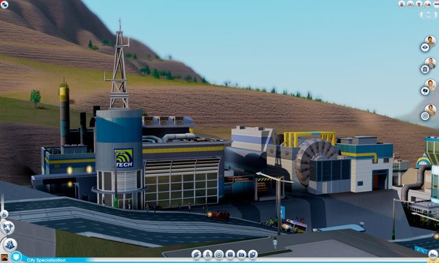 Produkcja procesorów to jeden z najbardziej intratnych interesów w grze - Budynki - elektronika | Specjalizacje miast w SimCity - SimCity - poradnik do gry