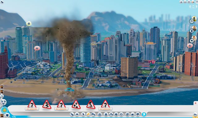 Sposób odblokowania: zbuduj 24 turbiny dowolnego rozmiaru przy elektrowni wiatrowej - Katastrofy w SimCity | Podstawy rozgrywki - SimCity - poradnik do gry
