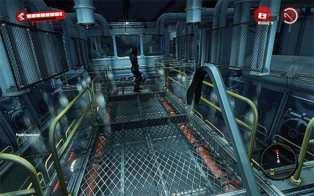 Na początek musisz powrócić w okolice pomieszczenia gdzie wcześniej byłeś świadkiem eksplozji - Wydostań się z maszynowni Prolog - Sztorm - Dead Island Riptide - poradnik do gry