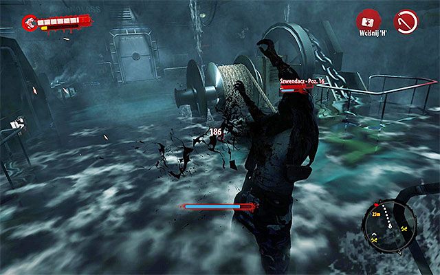 Kieruj się cały czas prosto - Znajdź drogę na główny pokład Prolog - Sztorm - Dead Island Riptide - poradnik do gry