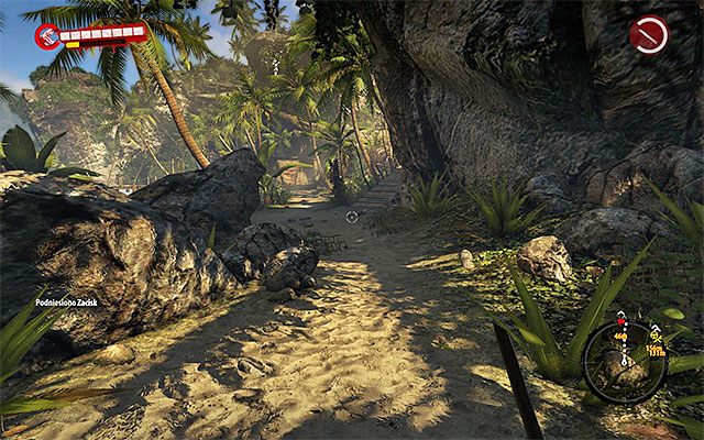 Obozowisko ocalałych znajduje się na północ stąd - Dołącz do pozostałych ocalałych Rozbitek - Dead Island Riptide - poradnik do gry