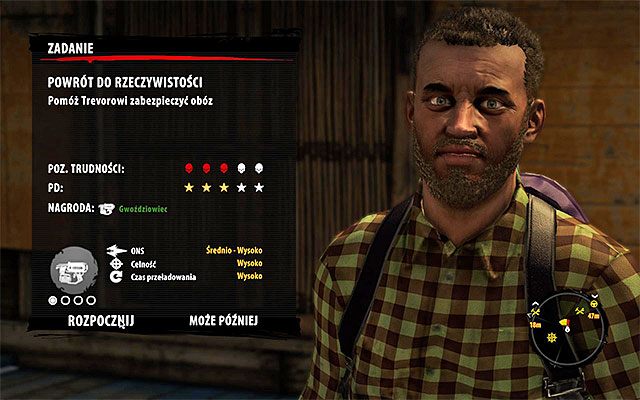 Zdecydowanie polecam poświęcić trochę czasu na bardzo dokładne zbadanie lokacji Obóz Przetrwania Paradise - Porozmawiaj z Trevorem Powrót do rzeczywistości - Dead Island Riptide - poradnik do gry