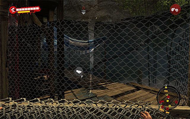 Po podniesieniu danego ogrodzenia podejdź z nim do znajdującego się w pobliżu miejsca jego rozstawienia (ikona celownika na mapie) i wciśnij przycisk/klawisz interakcji żeby tego dokonać - Zamontuj ogrodzenia obronne Powrót do rzeczywistości - Dead Island Riptide - poradnik do gry