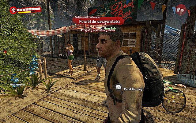 Nie musisz nic szczególnego robić, a jedynie zbliżyć się do centralnej części obozowiska, co doprowadzi do zainicjowania nowej bitwy z zombiakami - Przygotuj się do obrony obozu Powrót do rzeczywistości - Dead Island Riptide - poradnik do gry