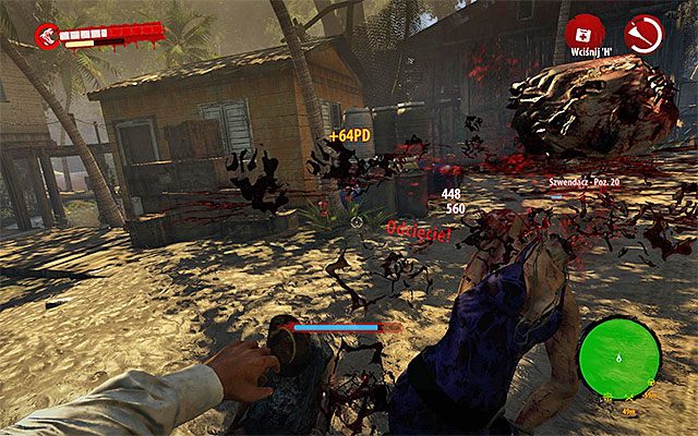Wejdź na teren Przystani Marika i rozpocznij jej eksplorację - Znajdź sprawną łódź Nowe początki - Dead Island Riptide - poradnik do gry