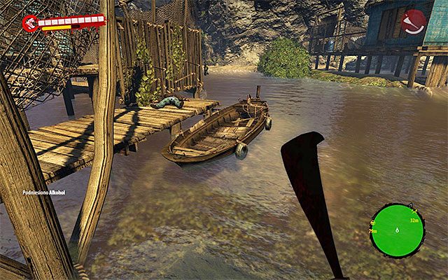 Gra nie poda ci dokładnej lokalizacji łodzi, ale jej odnalezienie nie jest na szczęście trudne - Znajdź sprawną łódź Nowe początki - Dead Island Riptide - poradnik do gry
