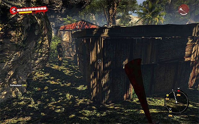 Wybierz się teraz w stronę południowej części Przystani Marika - Sprawdź łódź i dostań się do warsztatu Nowe początki - Dead Island Riptide - poradnik do gry