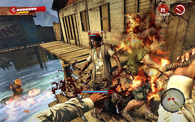 Musisz się niestety liczyć z tym, że niektóre zombiaki skorzystają zapewne ze schodów żeby do Ciebie dotrzeć - Zabij wszystkie zombiaki w Martwej Strefie Tam, gdzie żyją umarli - Dead Island Riptide - poradnik do gry