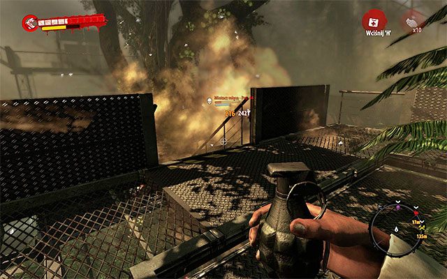 Powróć na poprzedni balkonik i dla odmiany udaj się teraz w lewo - Zdobądź odczynniki od zmutowanych naukowców Dr Kessler - Dead Island Riptide - poradnik do gry