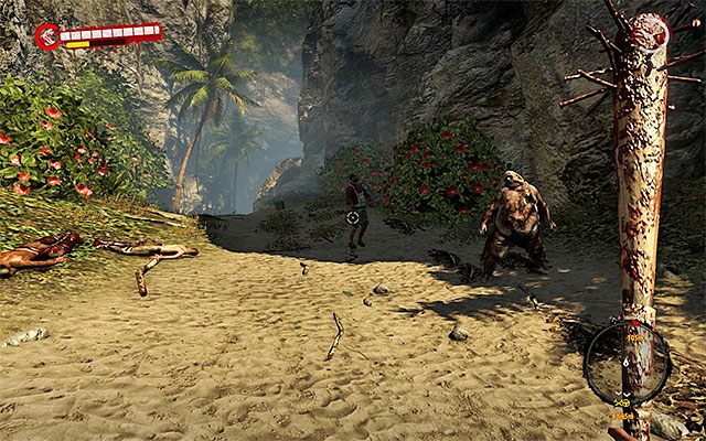 Jeśli wybrałeś pieszą wędrówkę, to w drodze do wioski uważaj na licznie pojawiających się nieumarłych - Elektryfikacja Poboczne zadania - Dżungla - Dead Island Riptide - poradnik do gry