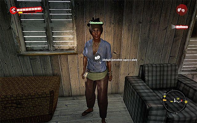 Szansa na rozpoczęcie tego pobocznego zadania pojawia się po awansowaniu do drugiego rozdziału gry, czyli po zaliczeniu głównego zadania Powrót do rzeczywistości (obrona obozu ocalałych przed atakiem zombiaków) - Dar niebios Poboczne zadania - Dżungla - Dead Island Riptide - poradnik do gry