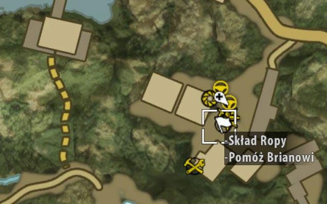Szansa na rozpoczęcie tego pobocznego zadania pojawia się po dotarciu do lokacji Skład Ropy, znajdującej się na południe od Obozu Przetrwania Paradise - Uratuj Briana Poboczne zadania - Dżungla - Dead Island Riptide - poradnik do gry