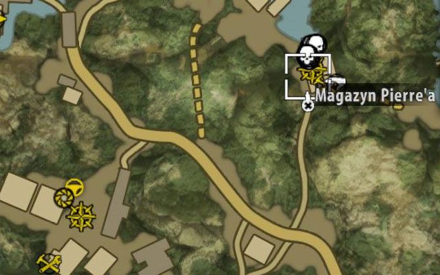 Szansa na rozpoczęcie tego pobocznego zadania pojawia się po dotarciu do lokacji Magazyn Pierrea, znajdującej się na wschód od Obozu Przetrwania Paradise - Nie ma dymu bez okazji Poboczne zadania - Dżungla - Dead Island Riptide - poradnik do gry