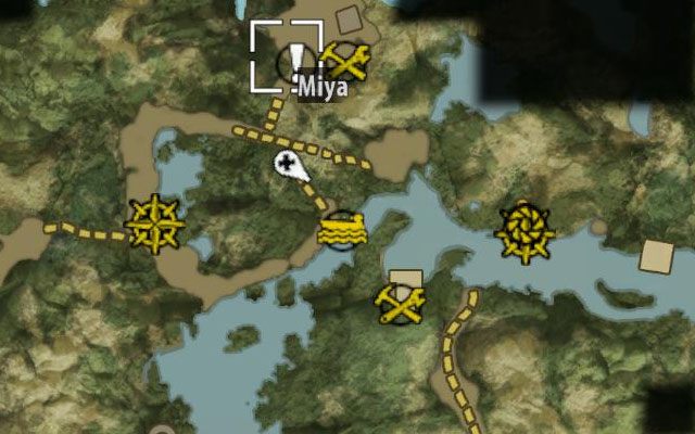 Szansa na rozpoczęcie tego pobocznego zadania pojawia się po rozpoczęciu eksploracji bagien - W zasięgu Poboczne zadania - Dżungla - Dead Island Riptide - poradnik do gry