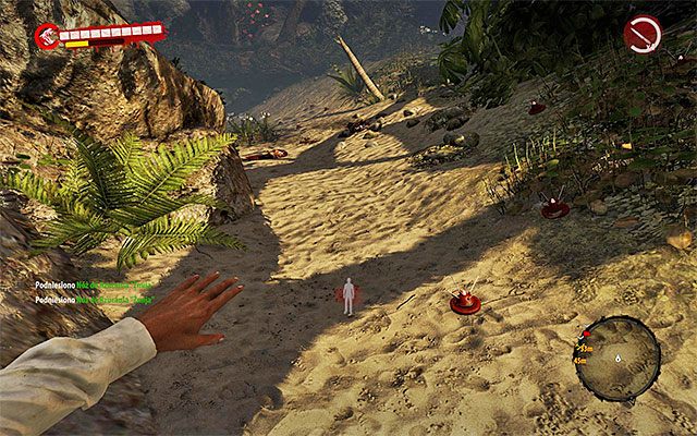 Możesz też spróbować przejść przez pole minowe - Co za dużo, to niezdrowo Poboczne zadania - Dżungla - Dead Island Riptide - poradnik do gry