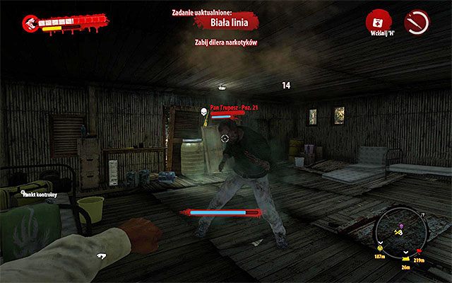 Do pokonania jest Pan Truposz pełniący rolę swego rodzaju bossa - Biała linia Poboczne zadania - Dżungla - Dead Island Riptide - poradnik do gry