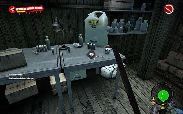 Po dotarciu do piwnicy pozbądź się kilku leżących na ziemi szwendaczy - Biała linia Poboczne zadania - Dżungla - Dead Island Riptide - poradnik do gry