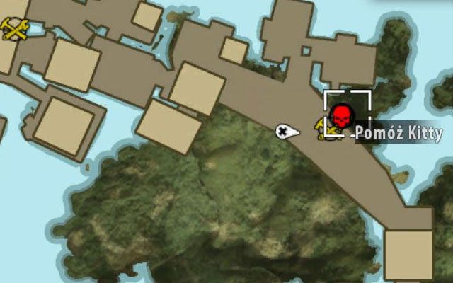 Szansa na rozpoczęcie tego pobocznego zadania pojawia się po dotarciu do Wioski Halai (odwiedza się ją między innymi w ramach rozgrywania drugiego rozdziału gry) - Uratuj Kitty Poboczne zadania - Dżungla - Dead Island Riptide - poradnik do gry