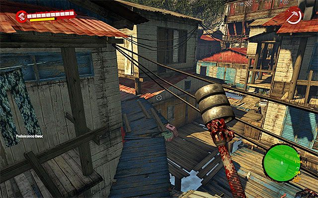 Po dotarciu na dachy wyrusz na południowy-zachód - Medycyna alternatywna Poboczne zadania - Dżungla - Dead Island Riptide - poradnik do gry