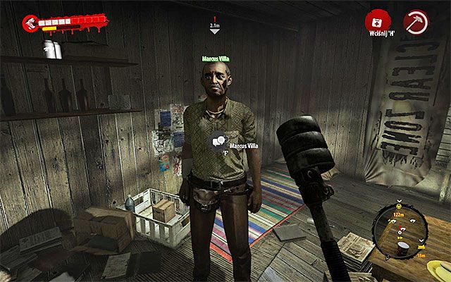 Po dotarciu do celu wędrówki (o własnych siłach lub z pomocą funkcji szybkiej podróży) wejdź do chatki misjonarza - Powstrzymać szaleństwo Poboczne zadania - Dżungla - Dead Island Riptide - poradnik do gry