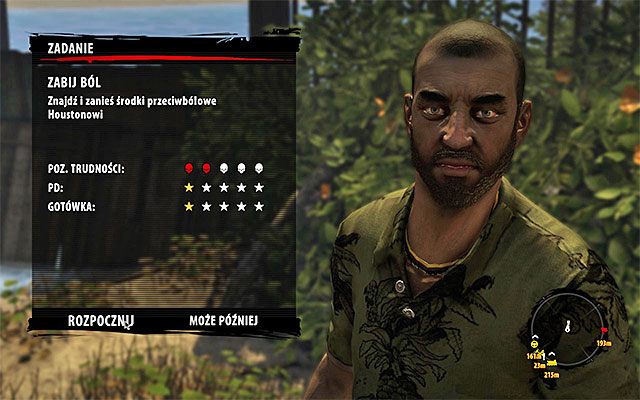 Szansa na rozpoczęcie tego wydarzenia pojawia się po zaliczeniu głównego zadania Zbawianie świętego, czyli po uzyskaniu pełnego dostępu do obozowiska ocalałych znajdującego się w lokacji Wioska Halai - Zabij ból Wydarzenia - Dżungla - Dead Island Riptide - poradnik do gry