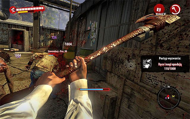 Warto też zauważyć, że do walk przez pewien czas regularnie będą dołączały nowe zwykłe zombiaki - Pokonaj Waynea i zabezpiecz teren Skrzyżowanie - Dead Island Riptide - poradnik do gry