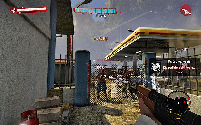 Bitwa ta analogicznie do poprzednich starć z Hordą składa się z kilku części przedzielonych krótkimi przerwami na złapanie sił - Przetrwaj do przybycia promu Oblężenie terminalu - Dead Island Riptide - poradnik do gry