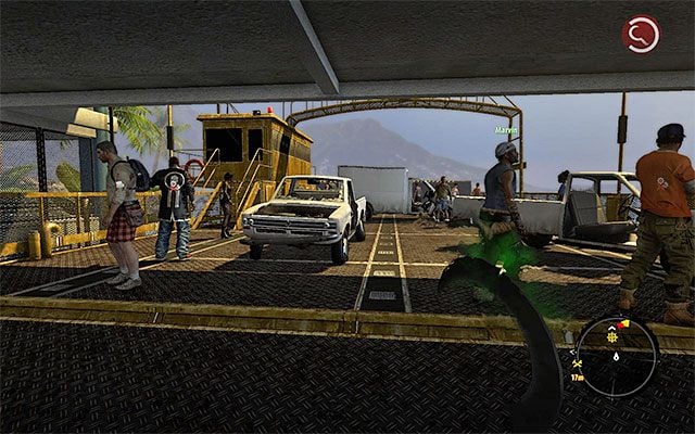 To już czysta formalność - Zbierz drużynę przy promie Oblężenie terminalu - Dead Island Riptide - poradnik do gry