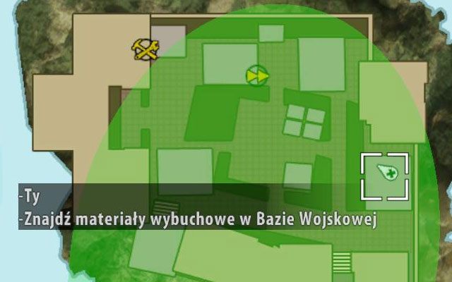 1 - Znajdź materiały wybuchowe w Bazie Wojskowej Zmilitaryzowana strefa - Dead Island Riptide - poradnik do gry