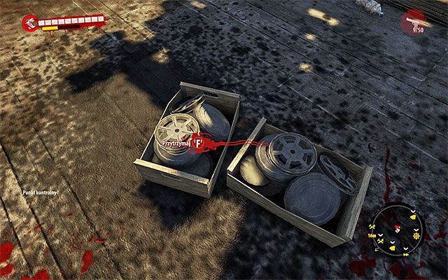 Zadanie to jest bardzo proste, albowiem musisz jedynie przytrzymać klawisz/przycisk interakcji w celu podpalenia pozostawionych na dachu szpul filmowych - Podpal szpule filmowe Ratunek - Dead Island Riptide - poradnik do gry