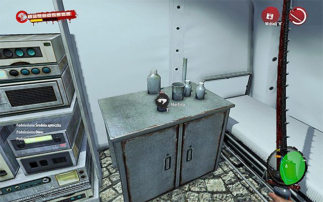 Po dotarciu do oznaczonego zielonym kolorem obszaru (uwaga na kolejne miny - Opieka medyczna Poboczne zadania - Henderson - Dead Island Riptide - poradnik do gry