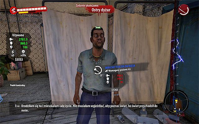 Wyjdź z mieszkania chirurga i wyrusz z powrotem do Szpitala polowego - Ostry dyżur Poboczne zadania - Henderson - Dead Island Riptide - poradnik do gry