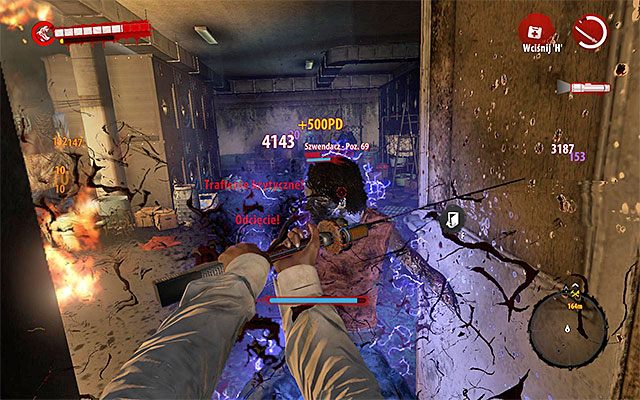 Oprócz bossa do zlikwidowania jest także mnóstwo szwendaczy i zarażonych - Zabij Joela Czarne Serce Chubalbę Poboczne zadania - Henderson - Dead Island Riptide - poradnik do gry