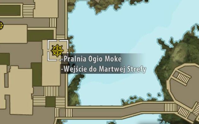 Zadanie to powiązane jest z oczyszczeniem z nieumarłych Martwej Strefy w lokacji Pralnia Ogio Moke - Zabij Ogio Martwe Pole Mokea Poboczne zadania - Henderson - Dead Island Riptide - poradnik do gry