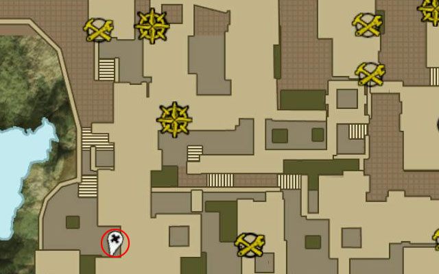 Projekt znajduje się w południowo-zachodniej części miasta, na południe od Zakażonego składu i Apartamentu Georgea Serero - Projekty - Henderson (12 - 24) - Dead Island Riptide - poradnik do gry