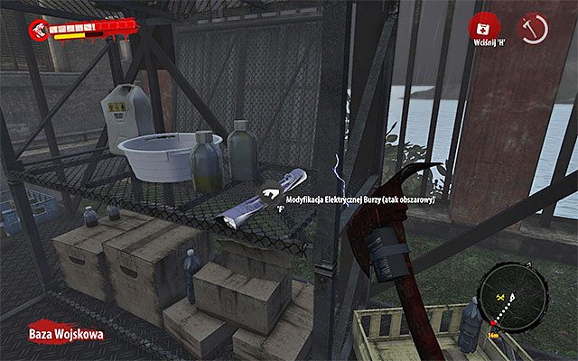 Zbadaj obszar na północ od wejścia do głównego budynku bazy - Projekty - Henderson (12 - 24) - Dead Island Riptide - poradnik do gry