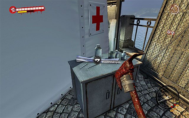 Podejdź do namiotu medycznego - Projekty - Henderson (12 - 24) - Dead Island Riptide - poradnik do gry