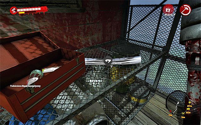 Zbadaj niewielki odgrodzony obszar na prawo od drzwi prowadzących do Martwej Strefy - Projekty - Dżungla (01 - 15) - Dead Island Riptide - poradnik do gry